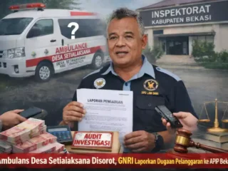 Ambulans Desa Setialaksana Disorot, GNRI Laporkan Dugaan Pelanggaran ke APIP Bekasi