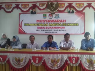 Pemeritahan Desa Sukamakmur Gelar Musyawarah Pembentukan Panitia Pilkades Tahun 2026
