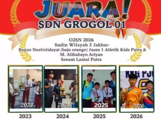 Bang Oman ke Disdik DKI: Jadikan SDN Grogol 01 Percontohan Pembinaan Olahraga SD