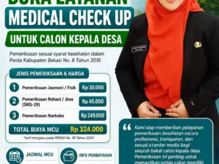 RSUD Cabangbungin Dukung Pilkades Sehat Lewat Layanan MCU