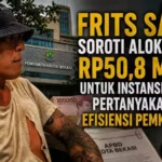 Frits Saikat Bongkar Walikota Bekasi Ugal-Ugalan "Sandiwara" Efisiensi Pemkot Bekasi: BOHONG lagi