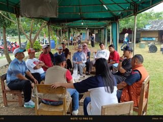 Jalin Sinergi Pokdarwis Danau Indah Kalibaru bersama Camat Medan Satria