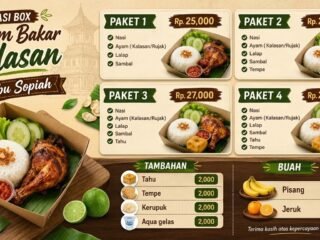 Kini Hadir Untuk Anda, Ayam Bakar Kalasan Ibu Sopiah Siapkan Menu Andalan