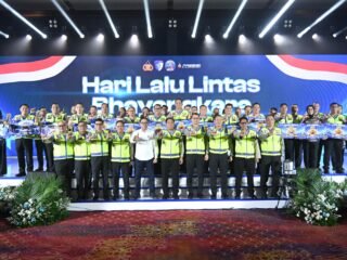 Jasa Raharja Apresiasi Polda Hingga Polres Melalui IRSMS Award di Syukuran Hari Lalu Lintas Bhayangkara ke-71  