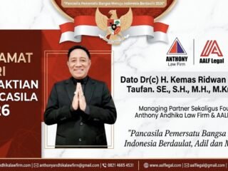 Pesan Advokat Senior Di Hari Kesaktian Pancasila 2026 