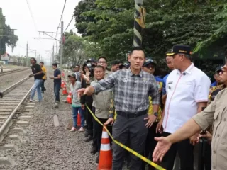 Dampingi Menko AHY Tinjau Infrastruktur, Wali Kota Bekasi Pastikan Percepatan Pembangunan Flyover Bulak Kapal